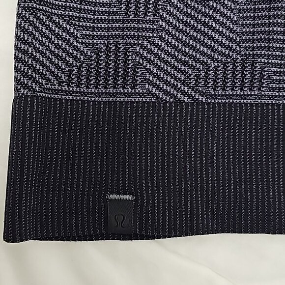 Lululemon Swiftly Breathe Long Sleeve Vented Camo Black / Asphalt Grey Size 6 - Picture 10 of 10